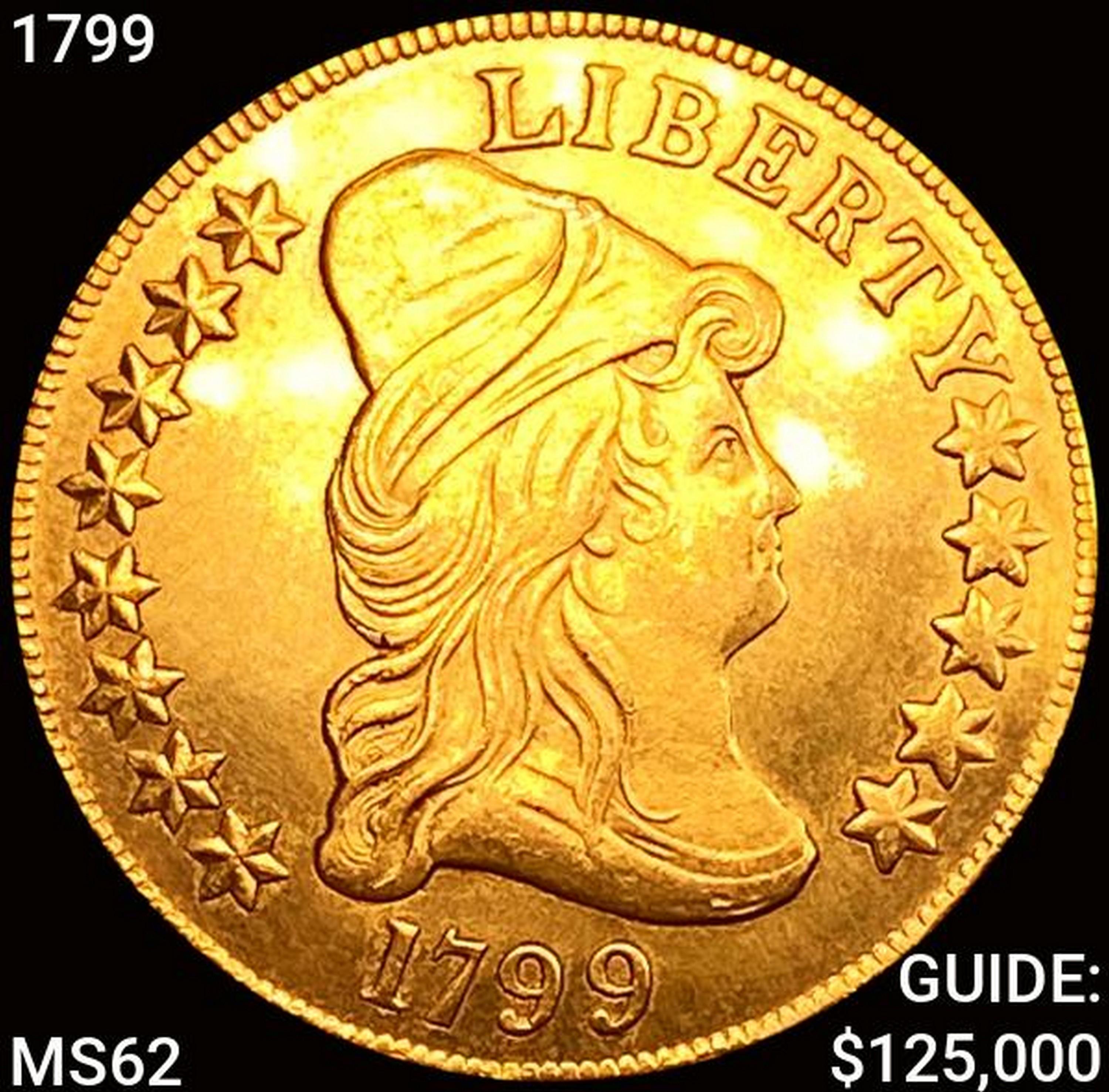 1799 $10 Gold Eagle UNCIRCULATED