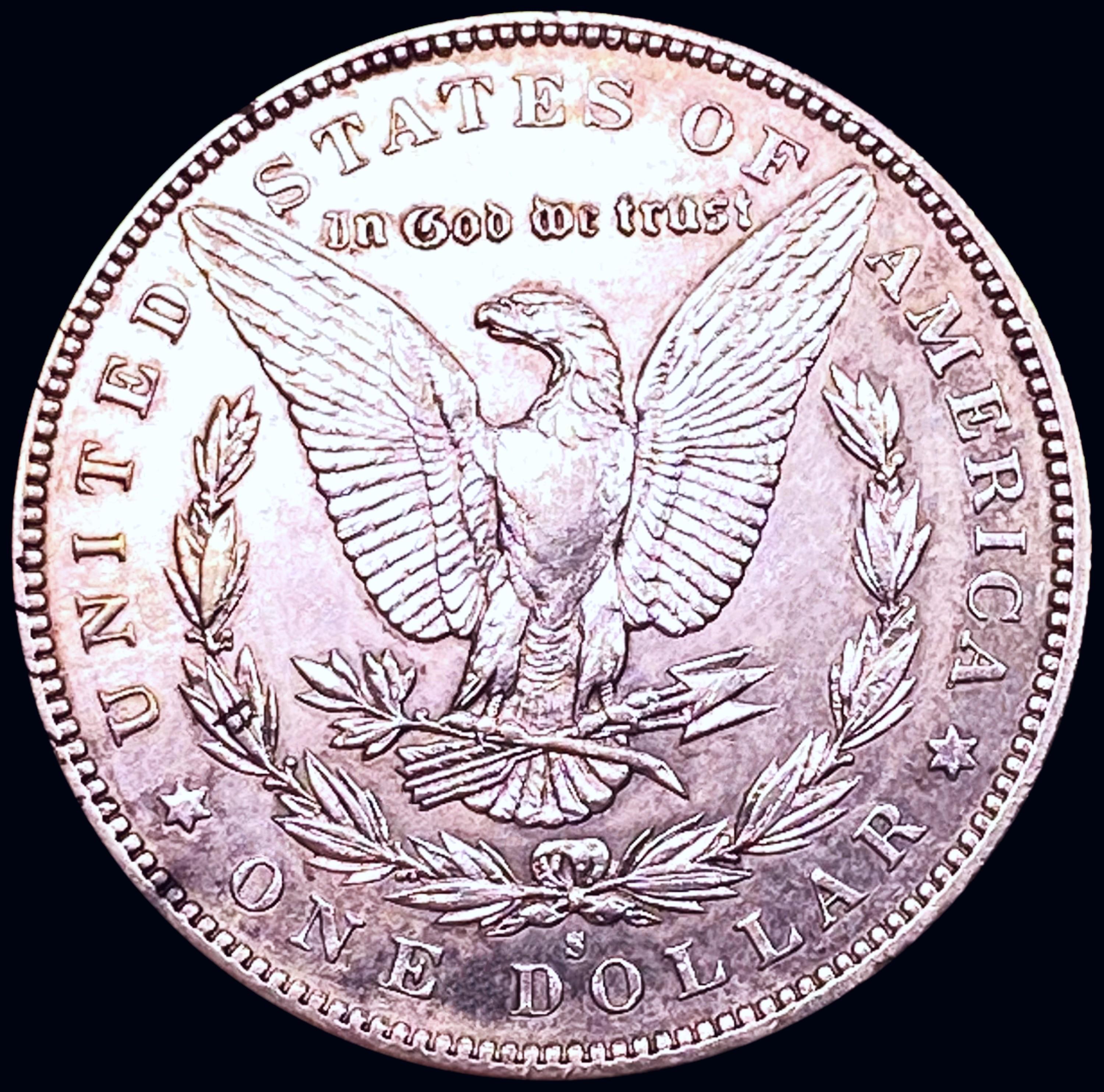 1893-S Morgan Silver Dollar CHOICE AU+