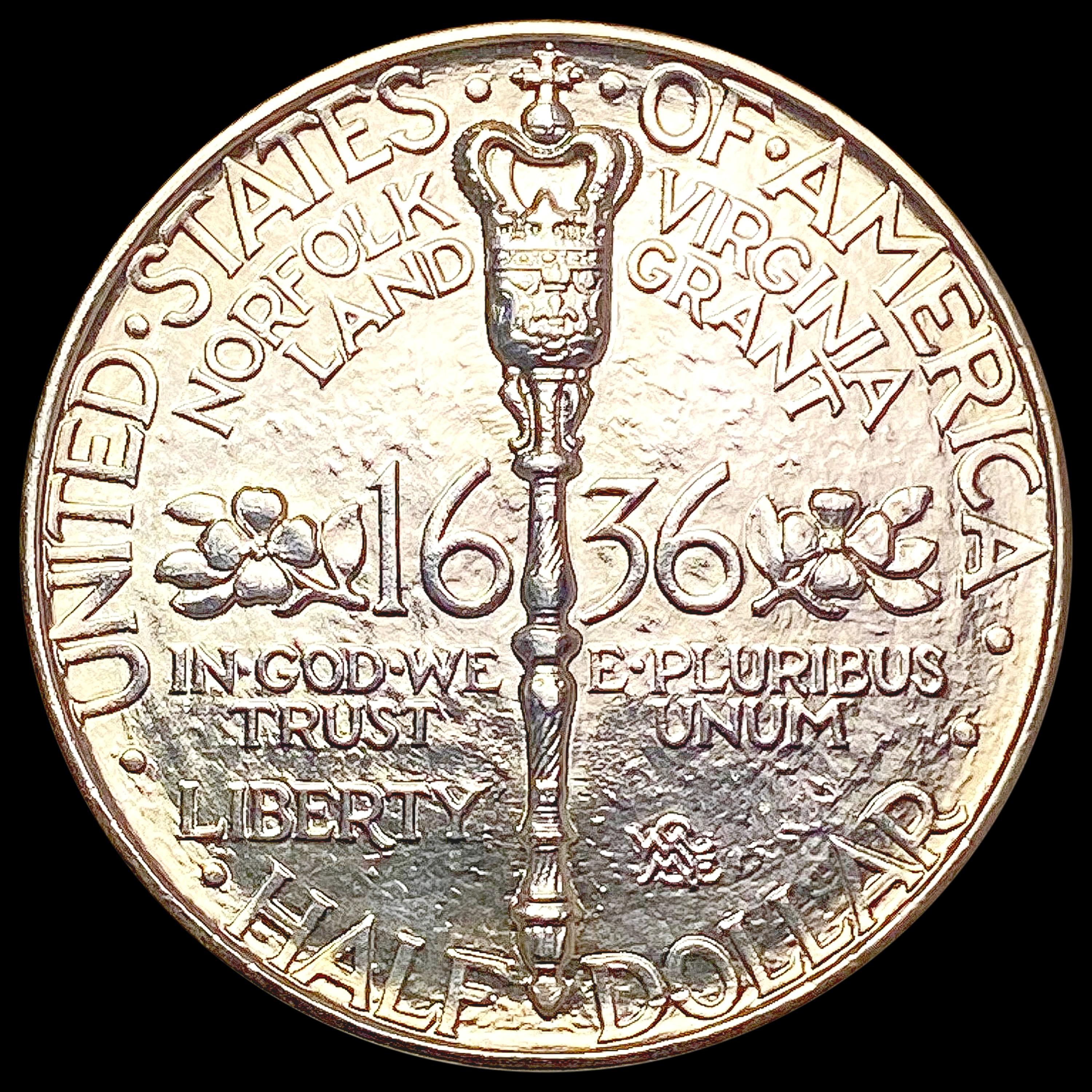 1936 Norfolk Half Dollar UNCIRCULATED