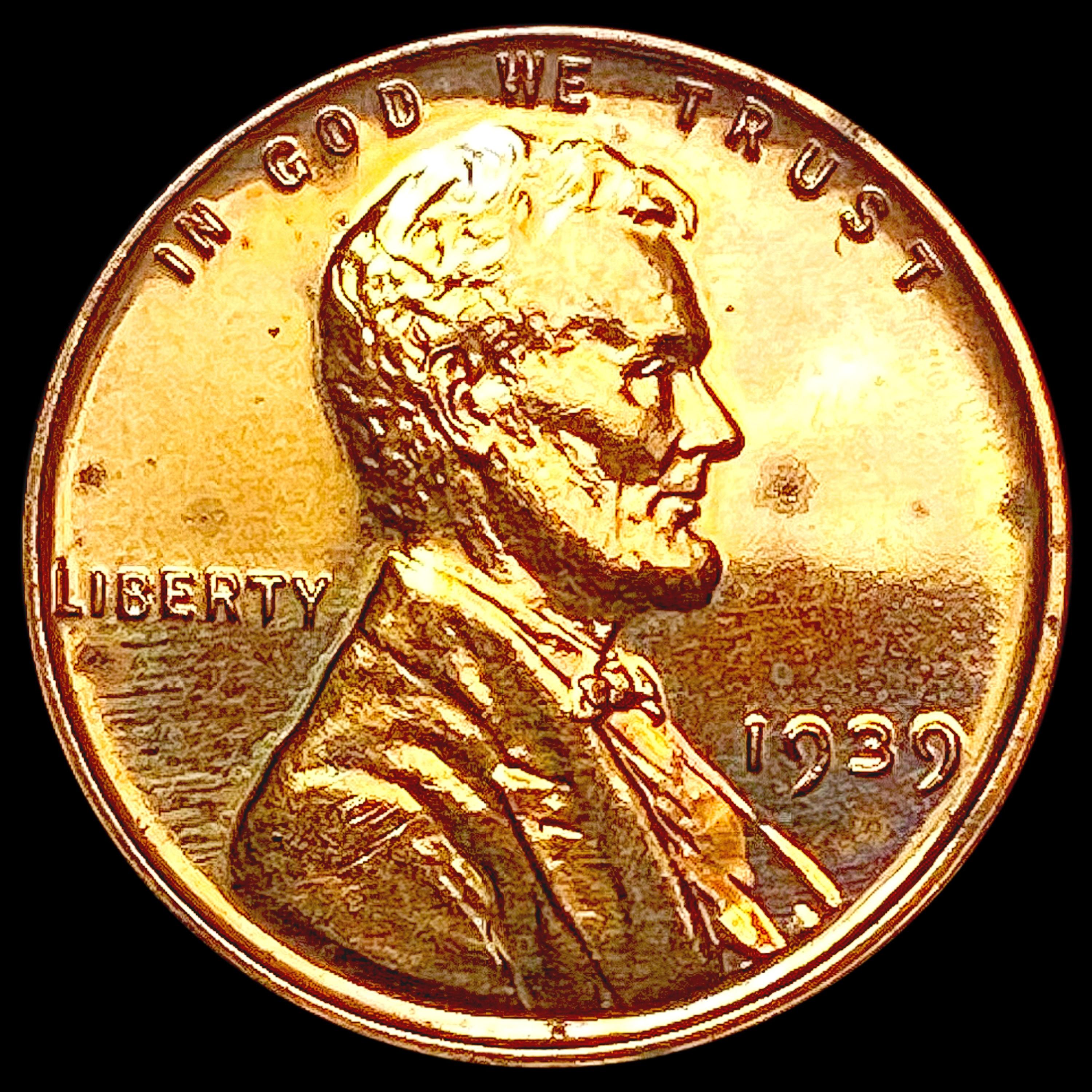 1939-S Wheat Cent CHOICE PROOF