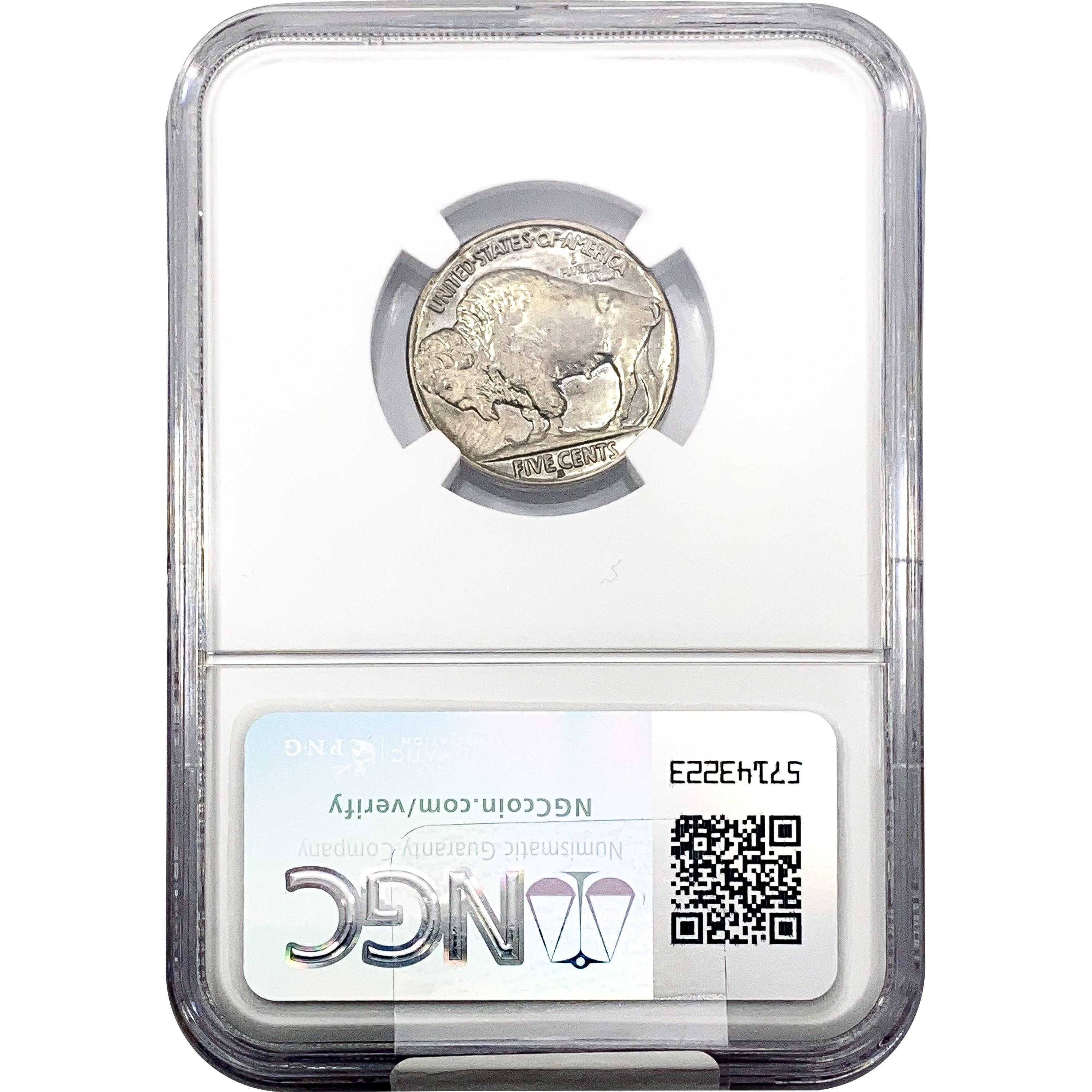 1935-S Buffalo Nickel NGC MS66