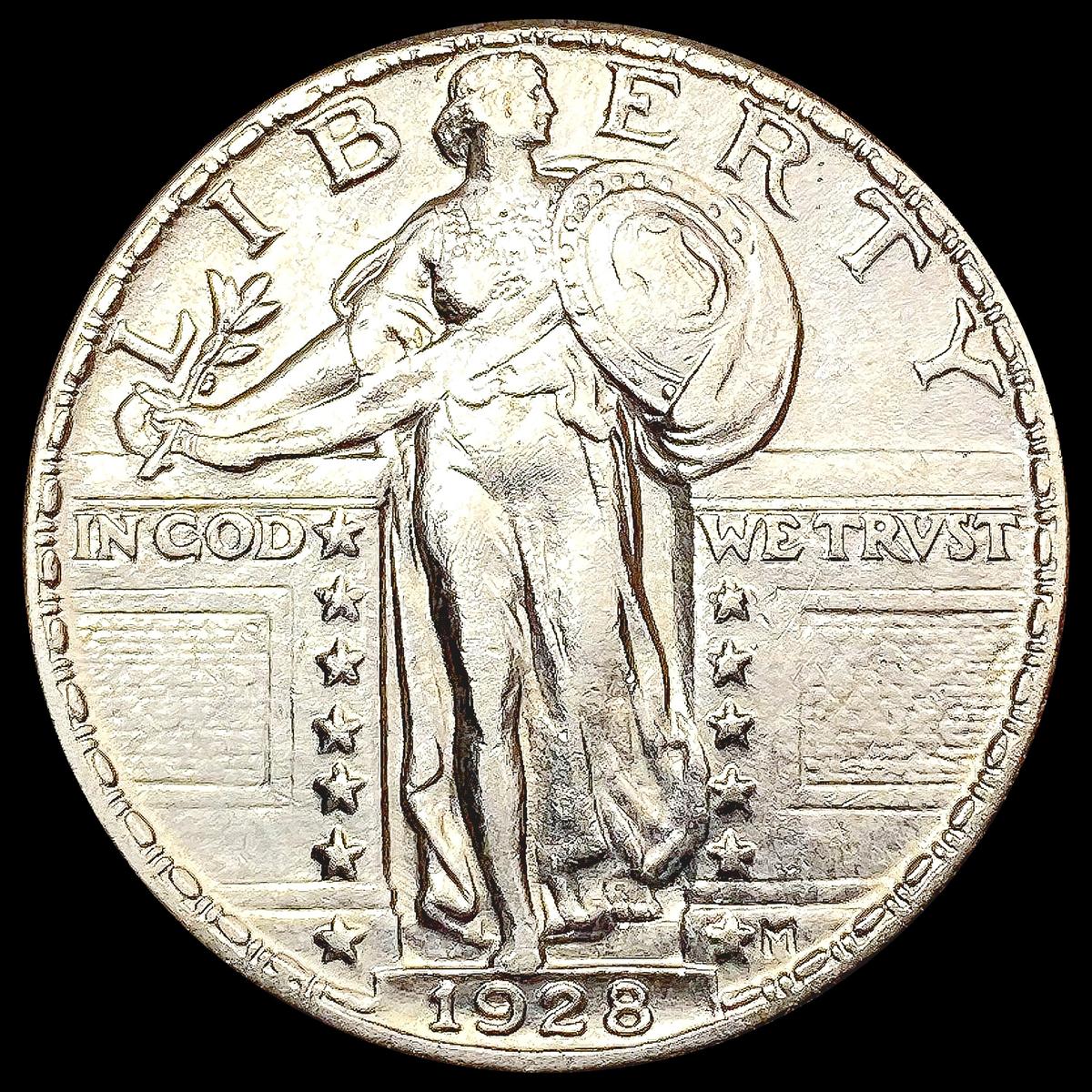 1928 Standing Liberty Quarter CHOICE AU