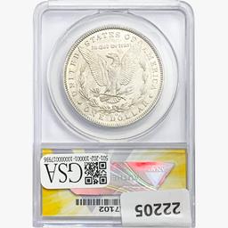 1887-O Morgan Silver Dollar ANACS AU58