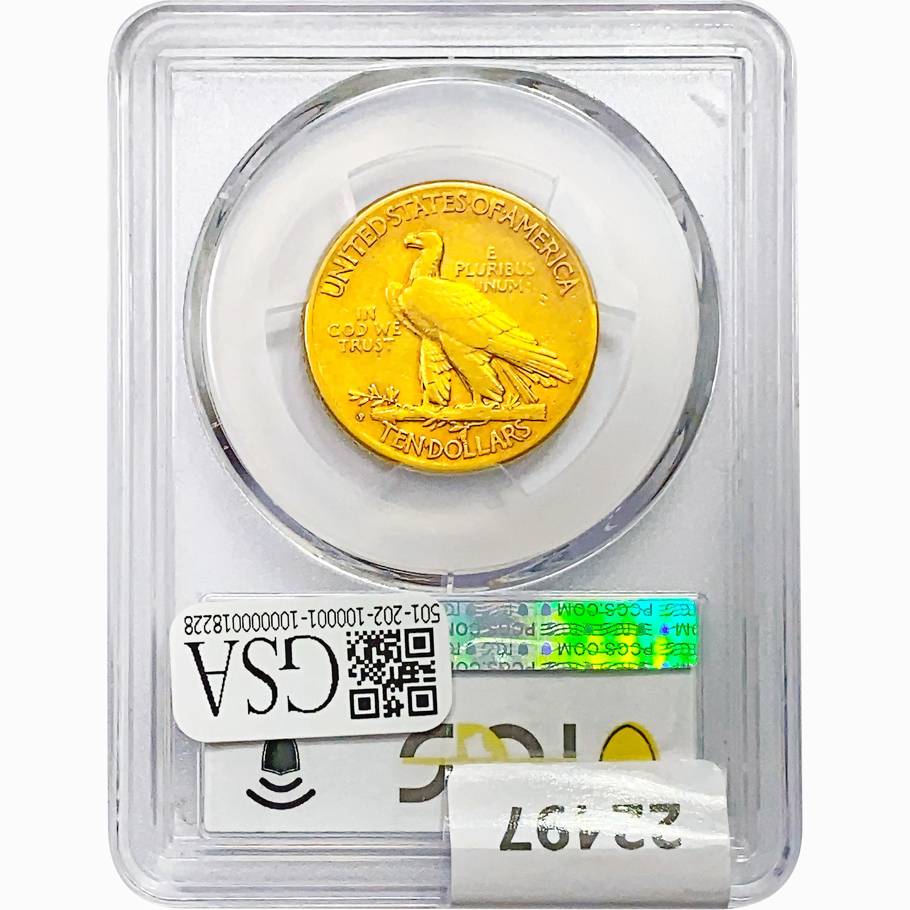 1909-S $10 Gold Eagle PCGS VF25