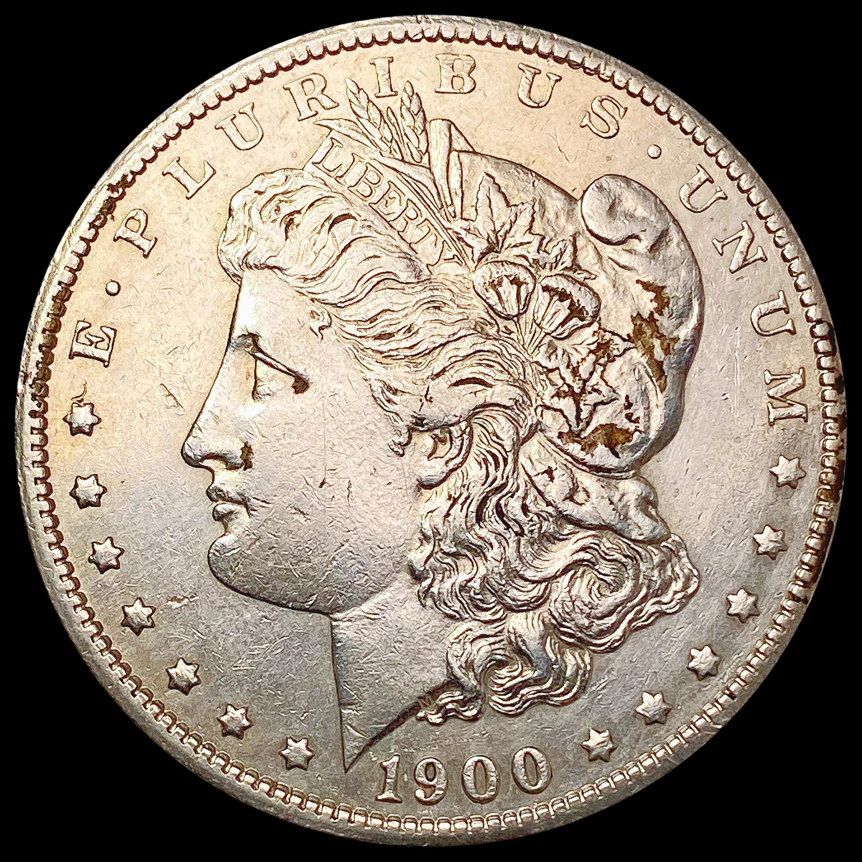 1900-S Morgan Silver Dollar CLOSELY UNCIRCULATED