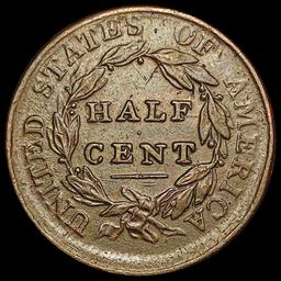 1901 Classic Head Half Cent CLOSELY UNCIRCULATED