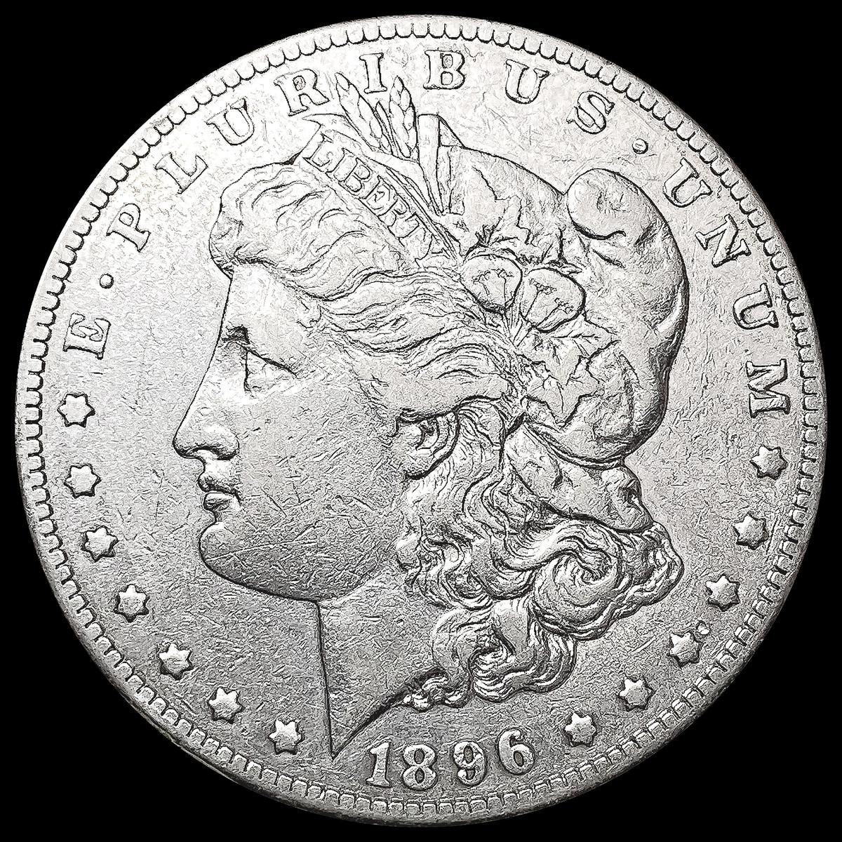 1896-S Morgan Silver Dollar LIGHTLY CIRCULATED