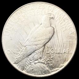 1935 Silver Peace Dollar NEARLY UNCIRCULATED