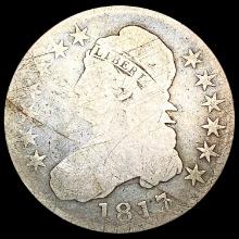 1817/3 O-101a Capped Bust Half Dollar NICELY CIRCU