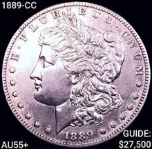 1889-CC Morgan Silver Dollar HIGH GRADE+