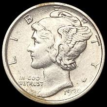 1920-D Mercury Dime CLOSELY UNCIRCULATED