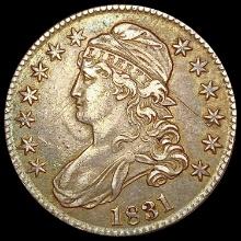 1831 Capped Bust Half Dollar CLOSELY UNCIRCULATED