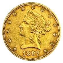 1897 $10 1/2oz. Gold Eagle