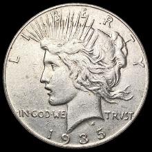 1935 Silver Peace Dollar CLOSELY UNCIRCULATED