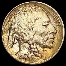 1913-D Ty 2 Buffalo Nickel CHOICE BU