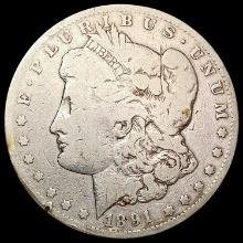 1891-CC Morgan Silver Dollar NICELY CIRCULATED