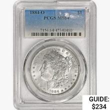 1884-O Morgan Silver Dollar PCGS MS64