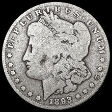 1893-CC Morgan Silver Dollar NICELY CIRCULATED