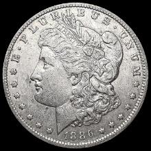 1886-O Morgan Silver Dollar NEARLY UNCIRCULATED