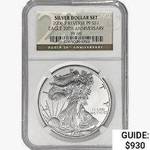 2006-P Silver Eagle NGC PF69 REV PF