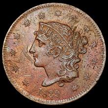 1839 Braided Hair Large Cent UNCIRCULATED