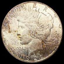 1922-S Silver Peace Dollar CLOSELY UNCIRCULATED