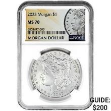 2023 Morgan Silver Dollar NGC MS70