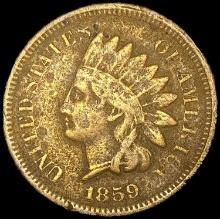 1859 Indian Head Cent NICELY CIRCULATED