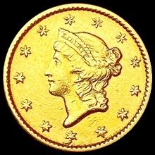 1852 Rare Gold Dollar CLOSELY UNCIRCULATED