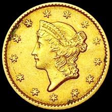 1852 Rare Gold Dollar CLOSELY UNCIRCULATED