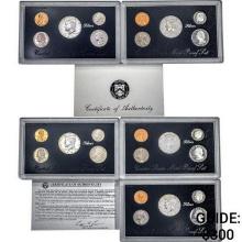 1992-1994 Silver PR Sets (25 Coins)