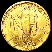 1926 Sesquincentennial $2.50 Gold Quarter Eagle CHOICE BU