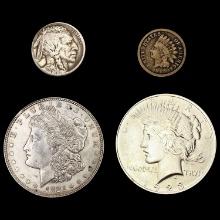 [4] Varied US Coinage [1864, 1918-D, 1921, 1923] UNCIRCULATED