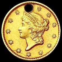 1853 Rare Gold Dollar HIGH GRADE