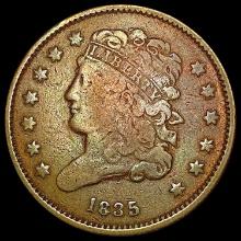 1835 Classic Head Half Cent LIGHTLY CIRCULATED