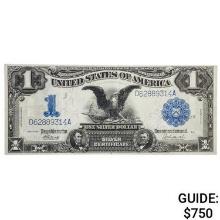 FR. 234 1899 $1 ONE DOLLAR BLACK EAGLE SILVER CERTIFICATE CURRENCY NOTE EXTREMELY FINE
