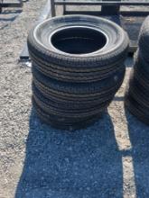 (4)  ST205/75R15 Radial trailer tires