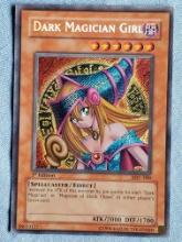 2003 Yu-Gi-Oh! First Edition Dark Magician Girl MFC-000 Secret Rare LP Trading Card NM-M