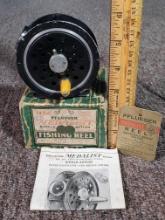 Pflueger Medalist Fly Reel No. 1494 With Box and Papers 1937