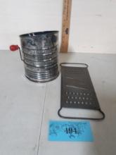 Bromwell Sifter, Bromco Grater
