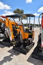 MIVA VA13 MINI EXCAVATOR (SERIAL # VA1324062130) (K)