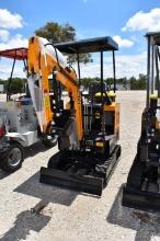 MIVA VA15 MINI EXCAVATOR (SERIAL # VA15240520) (K)