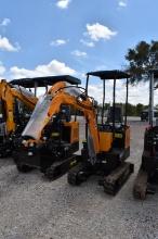 MIVA VA13 MINI EXCAVATOR (SERIAL # VA132408188) (K)