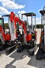 MIVA VA13 MINI EXCAVATOR (SERIAL # VA1324072246) (K)