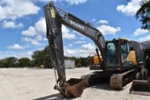 2019 VOLVO EC140EL EXCAVATOR (RUNNING AND OPERATING BUT THROWING A CODE) (S