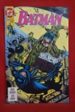 BATMAN #490 | WHO RIDDLED THE RIDDLER! | JIM APARO COVER ART