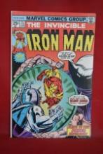 IRON MAN #75 | SLAVE TO THE POWER IMPERIOUS! | GIL KANE - 1975