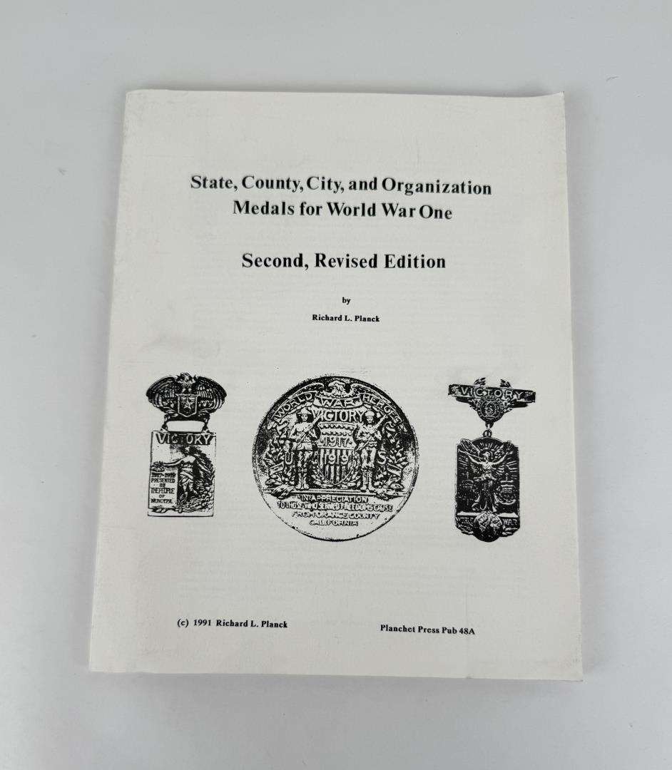 State County City & Organization Medals