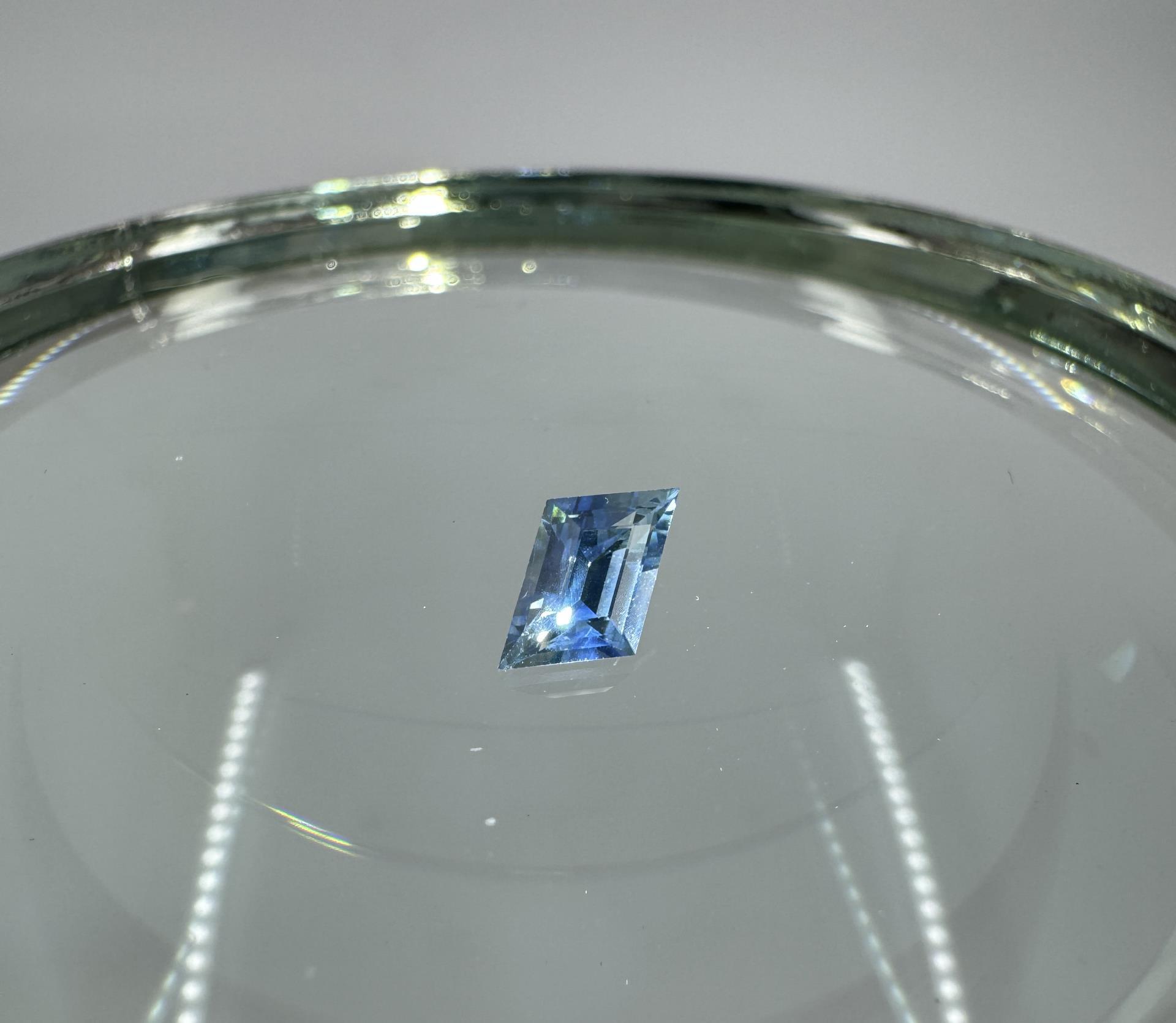 .6ct Diamond Blue Montana Sapphire
