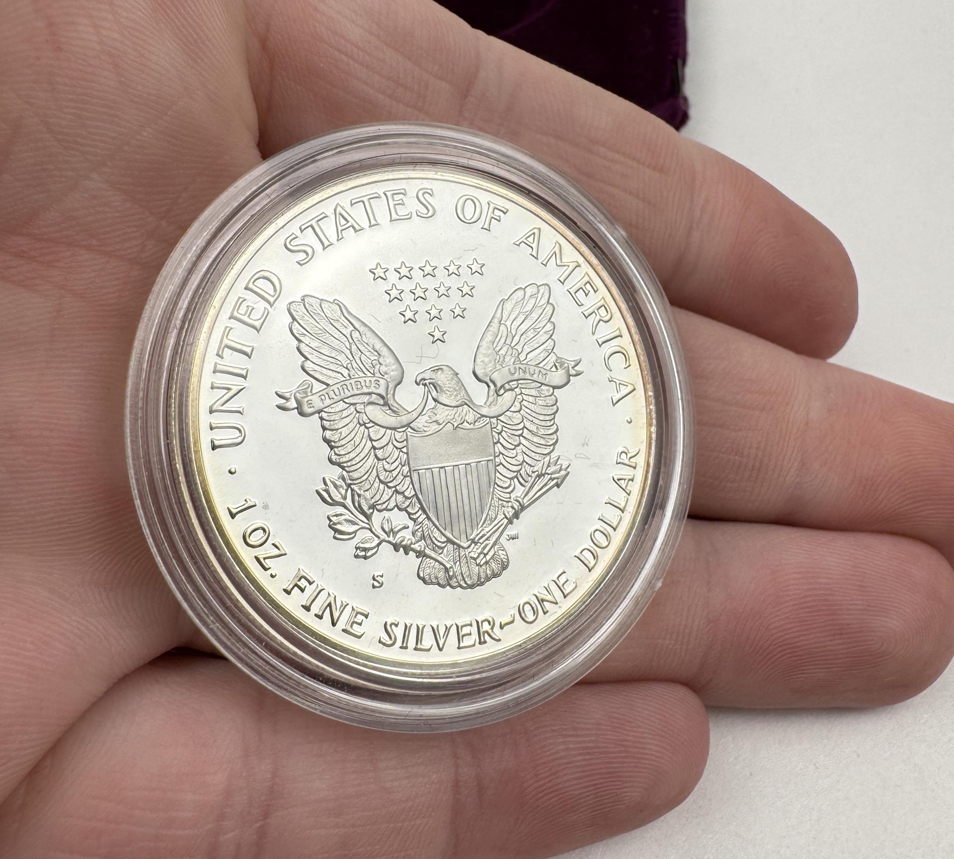 1989 Proof Silver Eagle Coin